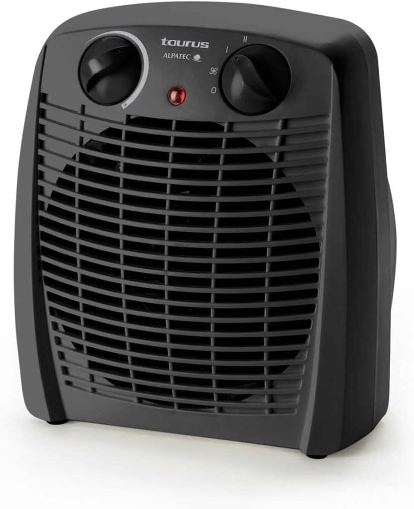 Taurus New Gobi 2000W: opiniones y análisis (silencioso con ventilador)