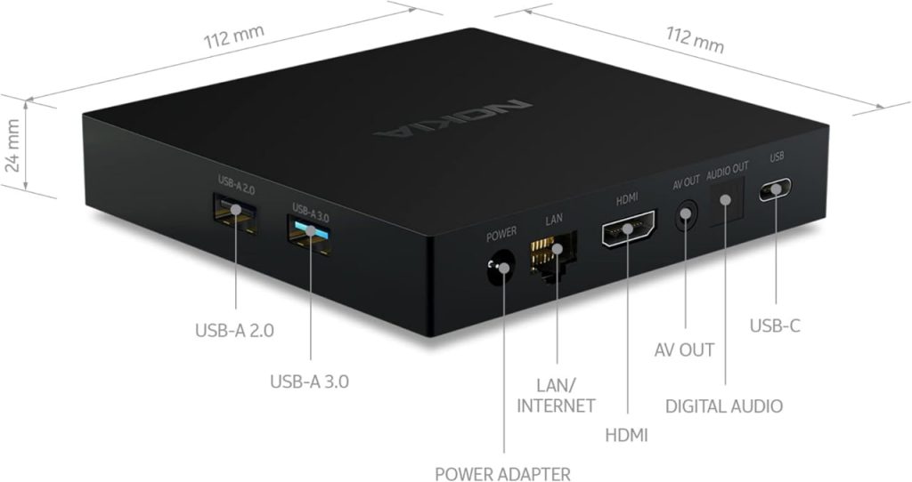 Nokia Streaming Box 8010 - Potencia Multimedia 4K con Android TV
