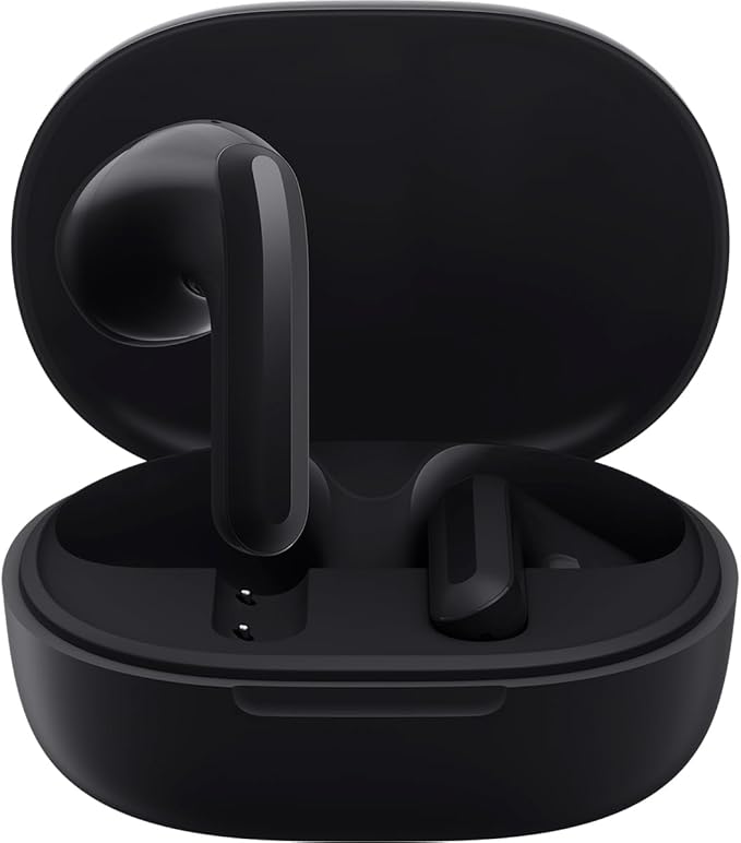 Auriculares inalámbricos genéricos con su estuche de carga